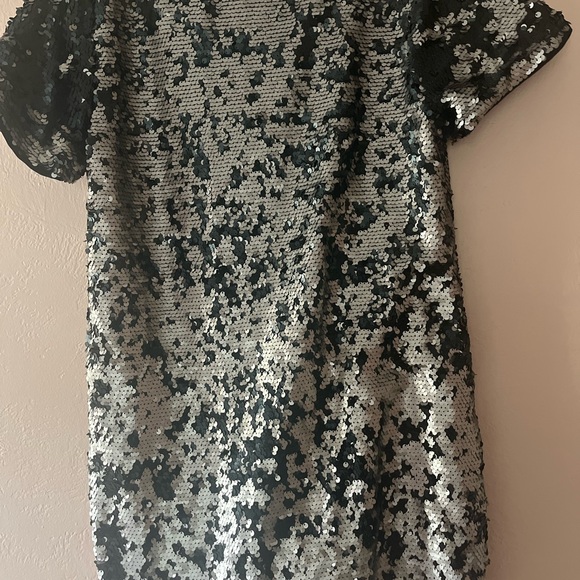 1. State Black and Gray Sequined Shift Mini
Party Dress - Picture 3 of 8